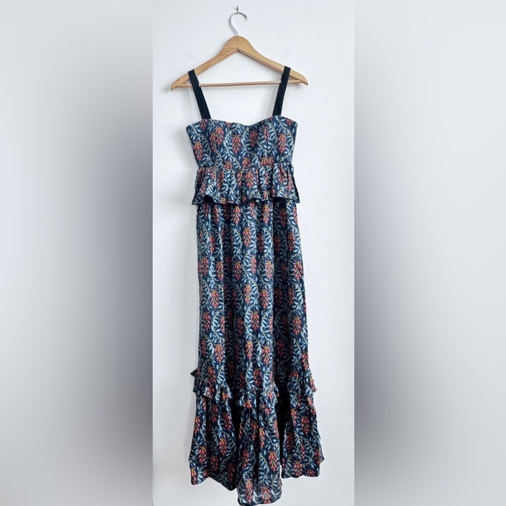 NWT Agua by Agua Bendita Cala Maxi Tiered Dress - Picture 10 of 10